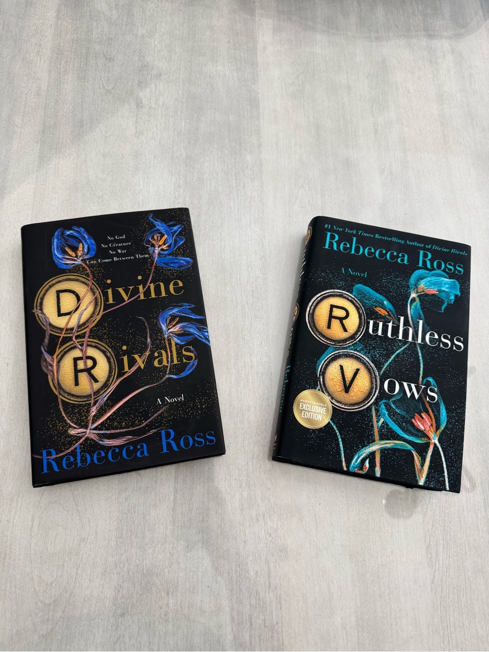 Divine Rivals & Ruthless Vows Hardcover Bundle by Rebecca Ross